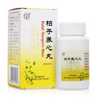 柏子养心丸,补气,养血,安神之功效,主治心气虚寒,心悸易惊,失眠多梦,健忘